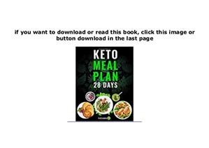 Free Keto Meal Plan Female